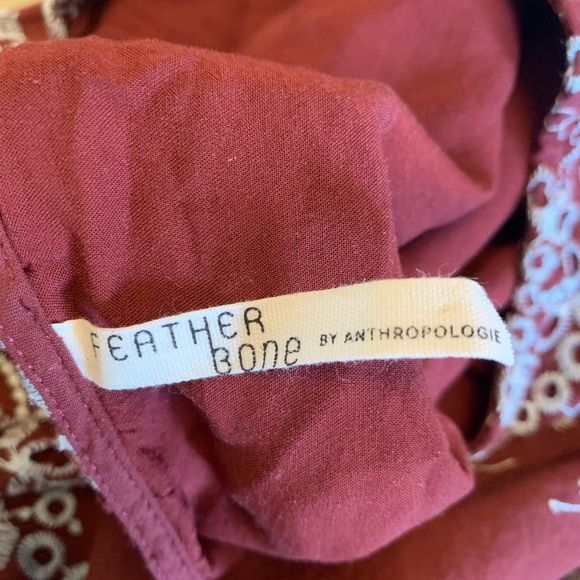 Anthropology Feather Bone Dress - Picture 5 of 6